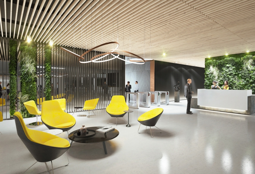 Lobby visualization, Greenpark